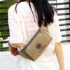 Nova Camuflagem Masculino e Feminino Cintura Bag Faixa Reflexiva Outdoor Sports Crossbody Bag Coin Bolsa Celular Bolsa Grande Capacidade
