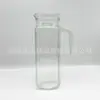 Jarra de Vidro 32oz Chaleira de Água Espessa Chaleira de Água Fria Jarra Grande Bar Bartending Tampa Plástica Chaleira de Água Fria Jarra de Suco