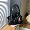 Bolsa de Hombro Transfronteriza Retro Maillard 2026 Otoño/Invierno Nueva Tendencia Moda Nicho Simple para el Trabajo