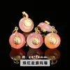 Jingdian Jewelry Fonte de Sal Carmesim Ágata Pequena Gota Coleção Fábrica Personalizada Cabeça de Coelho Fivela de Segurança Anel de Corrida Pixiu Acessórios