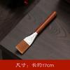 Sândalo preto madeira maciça kung fu placa de chá escova sem fiapos caneta de panela rosa escova de chá cerdas chá varredura chá caneta chá cerimônia zero match