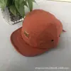 Chapéu Feminino Primavera e Verão Americano Secagem Rápida Macio Top Aba Curta Boné de Baseball Plano Along Street Boné Hip-hop Chapéu de Trabalho Masculino e Feminino
