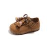 Zapatos Pequeños de Cuero para Niñas 2025 Otoño Nuevo Retro Boca Baja Antideslizantes Zapatos Birkenstock Moda Estudiante Versátiles Zapatos Casuales