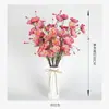 Flores Azaleias de Simulação para Fotos Adereços Cenário de Casamento Decoração de Casa Flores Artificiais Buquê DIY Flores Borboleta Rosa de Simulação