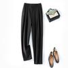 Pantalones Casuales para Mujer 2026 Primavera Nuevo Estilo Pantalones Cigarrillo de Cintura Alta Adelgazantes Pantalones Cortos Pantalones de Traje Petite Pantalones de Pierna Recta