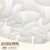Papel Texturizado Francês Tecido para Pendurar no Teto Interior Materiais de Decoração Papel com Estampagem Ondulada Transmitância de Luz Teto DIY Decoração