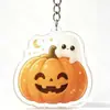 Chaveiro de Acrílico para Halloween, Ação de Graças, Casamento Personalizado Estilo Abóbora, Fantasma, Rosa Chaveiro Doce e Legal