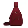Bolso de pecho ligero multifuncional para mujer, nuevo bolso cruzado de tela Oxford, bolso de hombro deportivo a la moda, mochila pequeña para viajes al aire libre