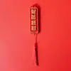 Pegatinas Creativas de Marca China para Refrigerador Ping An Feliz Año Nuevo Festivas Pegatinas Magnéticas de Resina para Refrigerador Pegatinas Decorativas para el Hogar