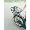 Cesta Trasera para Bicicleta Bicicleta Plegable Cesta para Carga en Asiento Trasero Mascota Cesta para Verduras Bicicleta de Montaña Mochila para Botella de Bicicleta Eléctrica