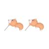 Europa y Estados Unidos pendientes de animales de moda creativa transfronteriza pendientes de aleación estilo lindo de dibujos animados pendientes de Corgi tiburón hembra en stock