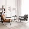 Sofá de Lazer para Área de Descanso Comercial de Luxo Leve Combinação de Mesa e Cadeira para Recepção de Negócios, Salão de Beleza de Hotel, Loja de Roupas