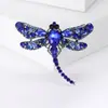 Estilo europeu e americano design criativo broche de inseto moda libélula broche corpete pino temperamento simples acessórios de vestuário
