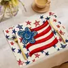 Tapetes de Mesa Americanos Mais Vendidos na Amazon Cross-Border para o Dia da Independência Americana, Tapetes de Mesa do 250º Aniversário Americano, Toalhas de Mesa Decorativas