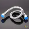 Tubo Corrugado de Aço Inoxidável 304 Aquecedor de Água Tubo de Entrada de 1/2 Polegada 3/4 Polegada Tubo de Água Metálico Mangueira Flexível Doméstica Tubo de Água Natural