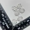 Plántula de Mariposa Accesorios Plateados DIY Adornos de Aleación Colgantes Cuentas Espaciadoras para Pulsera Collar Materiales Verano 2025 Étnico