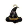 1 Halloween Gota de Aceite Aleación Colgante Divertido Accesorios para el Cabello Pulsera Collar DIY Accesorios para Aretes Fantasma Calabaza