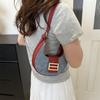 Moda de temperamento simple este año popular bolso de mano 2024 verano para ir al trabajo pequeño fresco damas bolso de hombro axilar marea