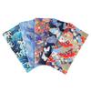 Set de tela patchwork de 5 colores dorado tela floral estilo japonés algodón floral hecho a mano diy tela de algodón tela al por mayor tela estampada para cabeza