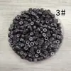 Pinzas para Extensiones de Cabello Sin Costura Transfronterizas, Anillos de Silicona Expandidos para Extensiones de Cabello, Pinzas para Extensiones de Cabello de Peluca con Hilo de Oro Láser, Anillos para Extensiones de Cabello Sin Costura