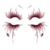 Tatuajes Temporales de Ojo Gótico Sangriento Crean Fácilmente una Atmósfera Oscura y de Suspense. Los Tatuajes Temporales Geniales de Nicho Son Súper Llamativos
