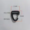 Fabricante de fivelas D-ring para animais de estimação fornece diretamente fivelas triangulares de metal de alumínio de aviação de alta precisão para coleiras de animais de estimação e bagagens