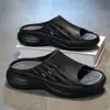 Chanclas de Verano Gruesas Antideslizantes Transpirables para Hombre con Aumento de Altura, Sensación Suave, Pies sin Olor, Pantuflas de EVA para Casa para Pareja