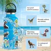 200 Pegatinas de Animales y Dinosaurios Caja de Regalo Dibujos Animados Decoración de Diario DIY Pegatinas de Recompensa para Niños de Preescolar Caja de Regalo con Lámina de Oro