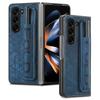 Aplicable a la funda del teléfono móvil Samsung Z Fold5 Z FOLD4/3, correa de muñeca elástica retráctil con letras, funda protectora con soporte para bolígrafo