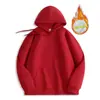 600G Pesada Huapian con Capucha Wei Yi Estampado logo Hombro Ropa de Equipo para el Trabajo Ropa de Clase Ropa de Grupo Bordado Forro Polar