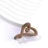 Clip de Agarre Medio Trenzado de Amor Frosty de 4.5 cm Clip Lateral Simple Todo Fósforo Transfronterizo Más Vendido Clip de Tiburón para Cola de Caballo Alta