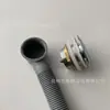 Drenaje de Lavabo Completo de Cobre para Tina Drenaje de Baño Operado con el Pie Drenaje de Cubo de Madera Tubería de Drenaje Juego Completo de Accesorios