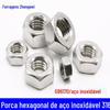 GB6170 aço inoxidável 316 porca sextavada porca de aço inoxidável M4M5M6M8M10M12--M48