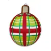 Bolas Infláveis de Natal Decorações de Natal para Jardim Externo Atmosfera Festiva Enfeites Pendurados Suprimentos para Festa de Natal Bolas Decorativas