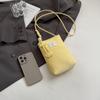 Bolsa Transversal Pequena de Moda de Verão Nova 2025 Casual Nova Moda Casual Bolsa para Celular Bolsa de Ombro para Deslocamento