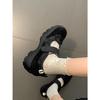 Zapatos Mary Jane Deportivos Retro de Suela Gruesa de Boca Baja para Mujer 2025 Nuevo Otoño Casual Versátiles que Aumentan la Altura Zapatos de Entrenamiento Moral