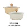 Tazón de Fideos de Cerámica de Doble Asa Estilo Coreano Ins con Tapa para Sopa, Adecuado para Dormitorios de Estudiantes, Tazón de Fideos de Caracol de Alto Valor