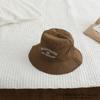 Chapéu de pescador infantil estilo coreano para primavera e outono, novo, de secagem rápida, para meninos e meninas, Chapéu de Sol, proteção solar, chapéu de balde com personalidade, chapéu de sol para bebê