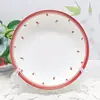 Louças de Mesa Cerâmicas Domésticas de Alta Qualidade em Estilo Desenho Animado Fofo com Pintura Esmaltada em Alta Temperatura, Incluindo Vários Tigelas de Arroz e Pratos