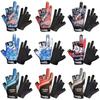 Guantes de Pesca para Hombres y Mujeres, Seda de Hielo, Protección UV, Compatibles con Pantalla Táctil para Conducir y Ciclismo, Diseño de Dos Dedos para Reparto, Protección Solar, Protección Antideslizante