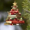 Estação Independente Enfeites de Natal de Animais Criativo Natal Acrílico Plano Animal Natal