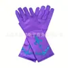 Luvas Pretas de Baile Gatsby para Mulheres Anos 1920 Luvas de Festa Únicas Luvas Combinando com Acessório de Cabeça para Vestido de Noiva
