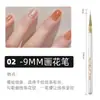 Venta Directa de Fábrica de 16 Plumas para Uñas al por Mayor Plumas de Pintura Estilo Japonés Plumas de Tallado Plumas de Pétalos Plumas Degradadas Plumas de Delineado Ultra Finas