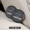 Adecuado para Mazda Cx3456/Cx30Ev/Cx90/Cx8/Mx5 Coche Patrón de Fibra de Carbono Aislante del Calor Posavasos para Taza de Agua