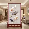 Nueva Pantalla Divisoria de Estilo Chino para Sala de Estar y Dormitorio, Pantalla Divisoria para el Hogar para Bloquear la Vista de la Sala de Estar y la Entrada, Pantalla Móvil