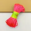 Hilo de Tejer DIY Cuerda de Colores Material Hecho a Mano Cuerda para Nudos Cuerdas de 10 Colores Hilo para Jardín de Infancia Material
