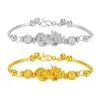 Pulseira Pixiu da Sorte Fortuna Vintage com Contas de Lua Crescente Auspiciosas Pulseira Pixiu Pulseira de Couro Joias de Sino