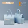 Bolsa Térmica para Llevar Comida Ligera, Té de Burbujas, Catering, Postre, Bolsa Portátil de Empaque, Papel de Aluminio, Empaque de Tela No Tejida Engrosada, Uso Comercial