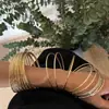 Pulseras Europeas y Americanas con Patrón Estampado Multicapa, Pulseras de Estilo Lujo Ligero y de Gama Alta para Mujer, Sencillas y de Moda, Versátiles para el Uso Diario