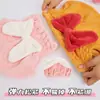 Touca Seca Cabelo Dupla Camada Espessa Laço, Fleece de Coral, Fofa para Uso Doméstico Super Absorvente Secagem Rápida Toalha, Touca de Banho Princesa